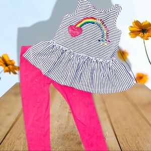 Girls cute spring outfit size 4